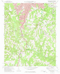 Download a high-resolution, GPS-compatible USGS topo map for Gastonia South, NC (1975 edition)