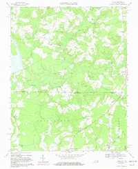 Download a high-resolution, GPS-compatible USGS topo map for Gates, NC (1981 edition)