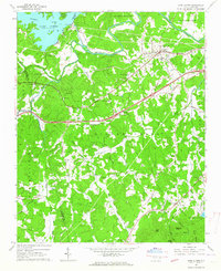 Download a high-resolution, GPS-compatible USGS topo map for Glen Alpine, NC (1964 edition)