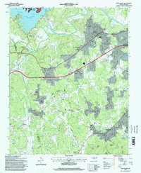 Download a high-resolution, GPS-compatible USGS topo map for Glen Alpine, NC (1998 edition)
