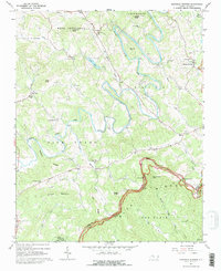 Download a high-resolution, GPS-compatible USGS topo map for Glendale Springs, NC (1979 edition)