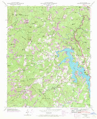 Download a high-resolution, GPS-compatible USGS topo map for Glenville, NC (1970 edition)
