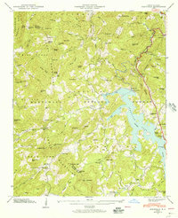 Download a high-resolution, GPS-compatible USGS topo map for Glenville, NC (1956 edition)