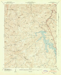 Download a high-resolution, GPS-compatible USGS topo map for Glenville, NC (1947 edition)