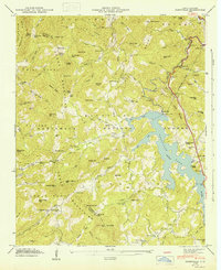 Download a high-resolution, GPS-compatible USGS topo map for Glenville, NC (1947 edition)