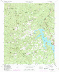 Download a high-resolution, GPS-compatible USGS topo map for Glenville, NC (1984 edition)