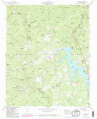 Download a high-resolution, GPS-compatible USGS topo map for Glenville, NC (1984 edition)