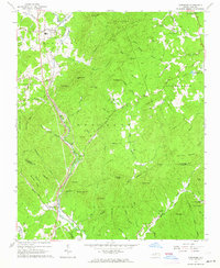 Download a high-resolution, GPS-compatible USGS topo map for Glenwood, NC (1964 edition)