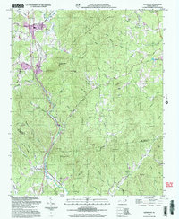 Download a high-resolution, GPS-compatible USGS topo map for Glenwood, NC (2003 edition)
