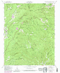 Download a high-resolution, GPS-compatible USGS topo map for Grandfather Mountain, NC (1988 edition)