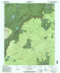 Download a high-resolution, GPS-compatible USGS topo map for Grandfather Mountain, NC (1998 edition)