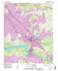 Download a high-resolution, GPS-compatible USGS topo map for Granite Falls, NC (1996 edition)