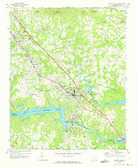 Download a high-resolution, GPS-compatible USGS topo map for Granite Falls, NC (1973 edition)