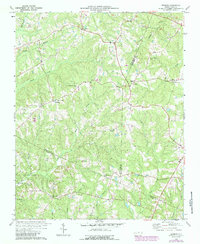 Download a high-resolution, GPS-compatible USGS topo map for Grissom, NC (1987 edition)