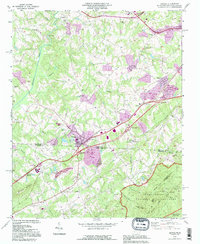 Download a high-resolution, GPS-compatible USGS topo map for Grover, NC (1996 edition)