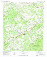 Download a high-resolution, GPS-compatible USGS topo map for Grover, NC (1974 edition)