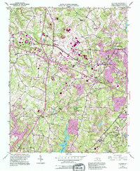 Download a high-resolution, GPS-compatible USGS topo map for Guilford, NC (1994 edition)