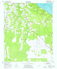 Download a high-resolution, GPS-compatible USGS topo map for Hackney, NC (1977 edition)