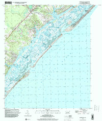 Download a high-resolution, GPS-compatible USGS topo map for Hampstead, NC (2000 edition)
