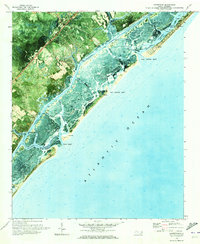 Download a high-resolution, GPS-compatible USGS topo map for Hampstead, NC (1972 edition)