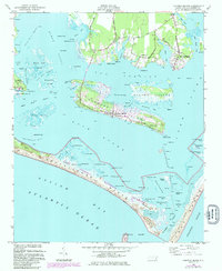 Usgs 1 24000 Scale Quadrangle For Harkers Island Nc 1949