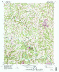 Download a high-resolution, GPS-compatible USGS topo map for Harmony, NC (1995 edition)