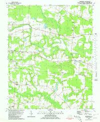 Download a high-resolution, GPS-compatible USGS topo map for Hartsease, NC (1981 edition)