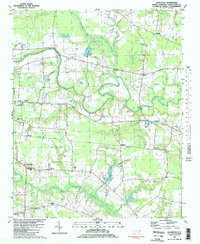 Download a high-resolution, GPS-compatible USGS topo map for Hartsease, NC (1981 edition)