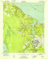 1949 Map of Havelock, 1966 Print