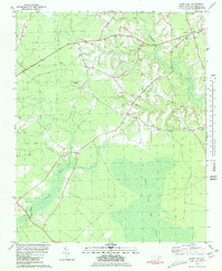 Download a high-resolution, GPS-compatible USGS topo map for Haws Run, NC (1981 edition)