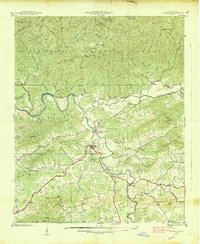 Download a high-resolution, GPS-compatible USGS topo map for Hayesville, NC (1938 edition)