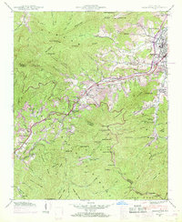 Download a high-resolution, GPS-compatible USGS topo map for Hazelwood, NC (1974 edition)