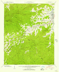 Download a high-resolution, GPS-compatible USGS topo map for Hazelwood, NC (1960 edition)