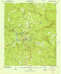 Download a high-resolution, GPS-compatible USGS topo map for Highlands, NC (1954 edition)