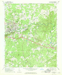Download a high-resolution, GPS-compatible USGS topo map for Hillsborough, NC (1970 edition)