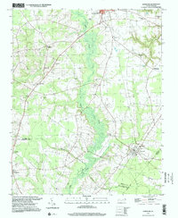 Download a high-resolution, GPS-compatible USGS topo map for Hobgood, NC (2000 edition)