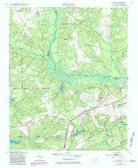 Download a high-resolution, GPS-compatible USGS topo map for Hoffman, NC (1983 edition)