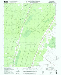 Download a high-resolution, GPS-compatible USGS topo map for Hoke, NC (2001 edition)