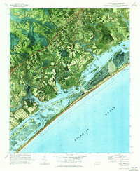 Download a high-resolution, GPS-compatible USGS topo map for Holly Ridge, NC (1973 edition)