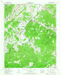 Download a high-resolution, GPS-compatible USGS topo map for Horse Shoe, NC (1967 edition)