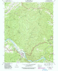 Download a high-resolution, GPS-compatible USGS topo map for Hot Springs, NC (1991 edition)