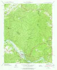 Download a high-resolution, GPS-compatible USGS topo map for Hot Springs, NC (1974 edition)