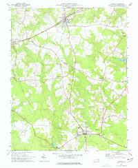 Download a high-resolution, GPS-compatible USGS topo map for Jackson, NC (1977 edition)