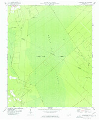 preview thumbnail of historical topo map of Onslow County, NC in 1975