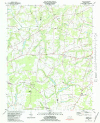 Download a high-resolution, GPS-compatible USGS topo map for Jason, NC (1983 edition)