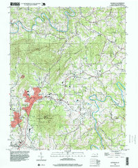 Download a high-resolution, GPS-compatible USGS topo map for Jefferson, NC (1999 edition)