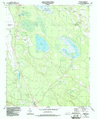 Download a high-resolution, GPS-compatible USGS topo map for Jerome, NC (1987 edition)