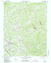 Download a high-resolution, GPS-compatible USGS topo map for King, NC (1987 edition)