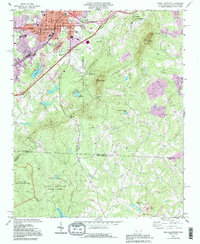 Download a high-resolution, GPS-compatible USGS topo map for Kings Mountain, NC (1996 edition)