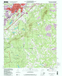 Download a high-resolution, GPS-compatible USGS topo map for Kings Mountain, NC (2000 edition)